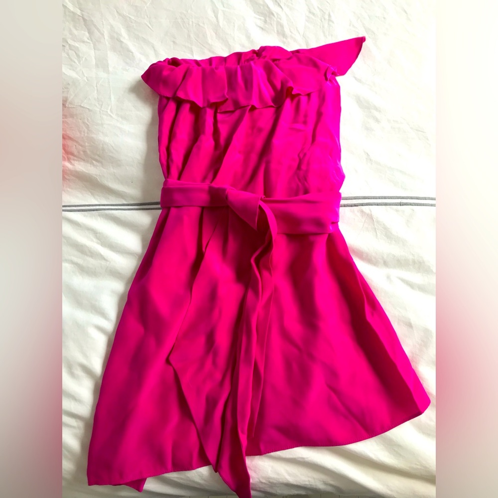 Amanda Uprichard Strapless Minidress